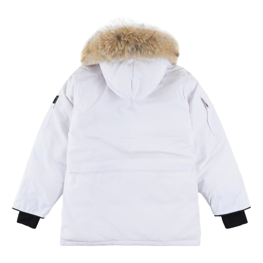 Canada Goose Expedition Hooded Parka — White — #088