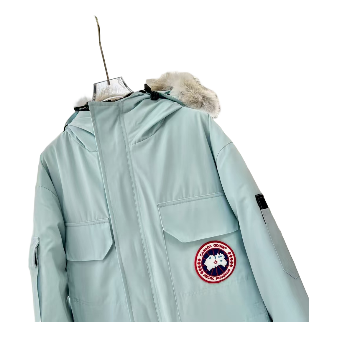 Canada Goose Expedition Hooded Parka — Mint — #059