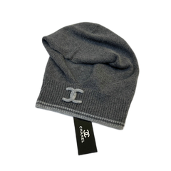 Chanel CC Stripe Hood and Scarf Set — #413