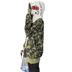 BAPE x Hello Kitty Camo Full-Zip Hoodie – Style 5476312