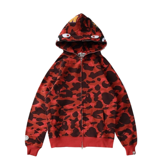 BAPE SHARK EYE Relaxed Fit Hoodie Jacket