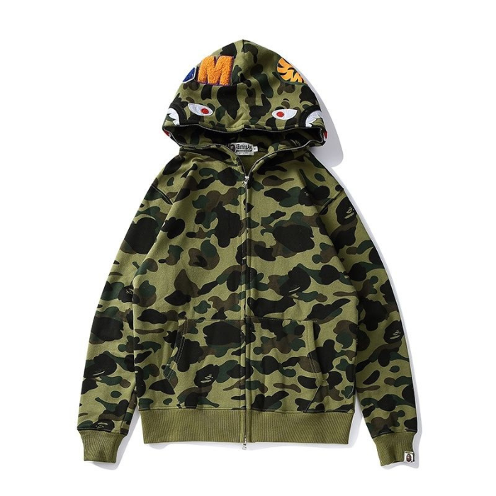 BAPE SHARK EYE Relaxed Fit Hoodie Jacket