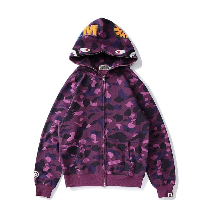 BAPE SHARK EYE Relaxed Fit Hoodie Jacket