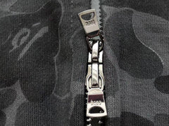 BAPE x Kuromi Camo Full-Zip Hoodie — Black — #001
