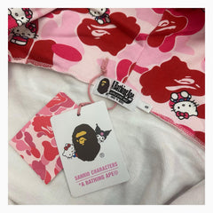 Hello Kitty X BAPE Fleece Graphic Hoodie 55042228