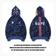 BAPE x PSG Full-Zip Hoodie