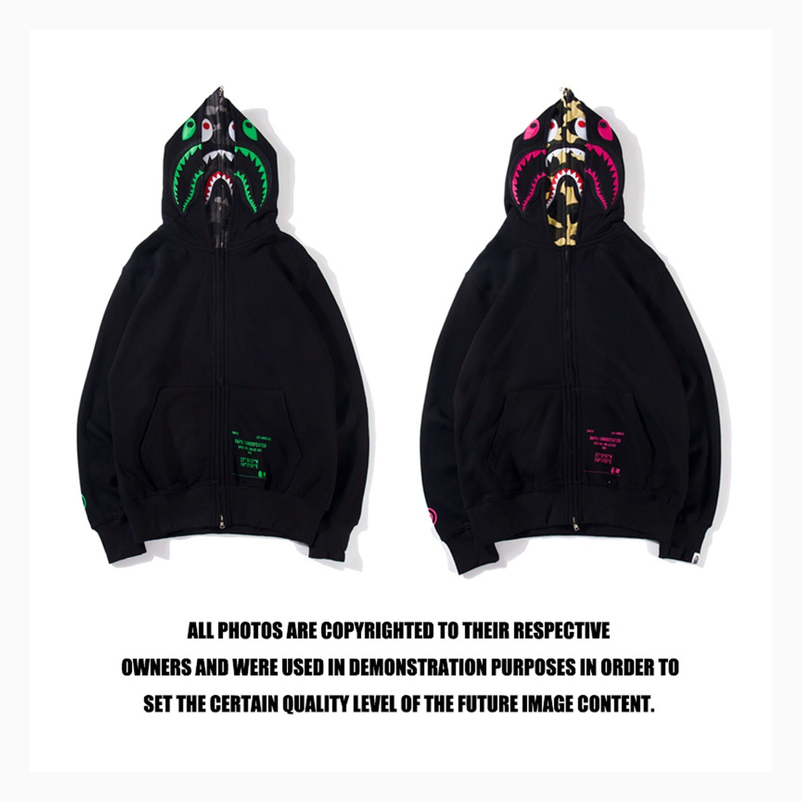 BAPE x Undefeated Full-Zip Hoodie