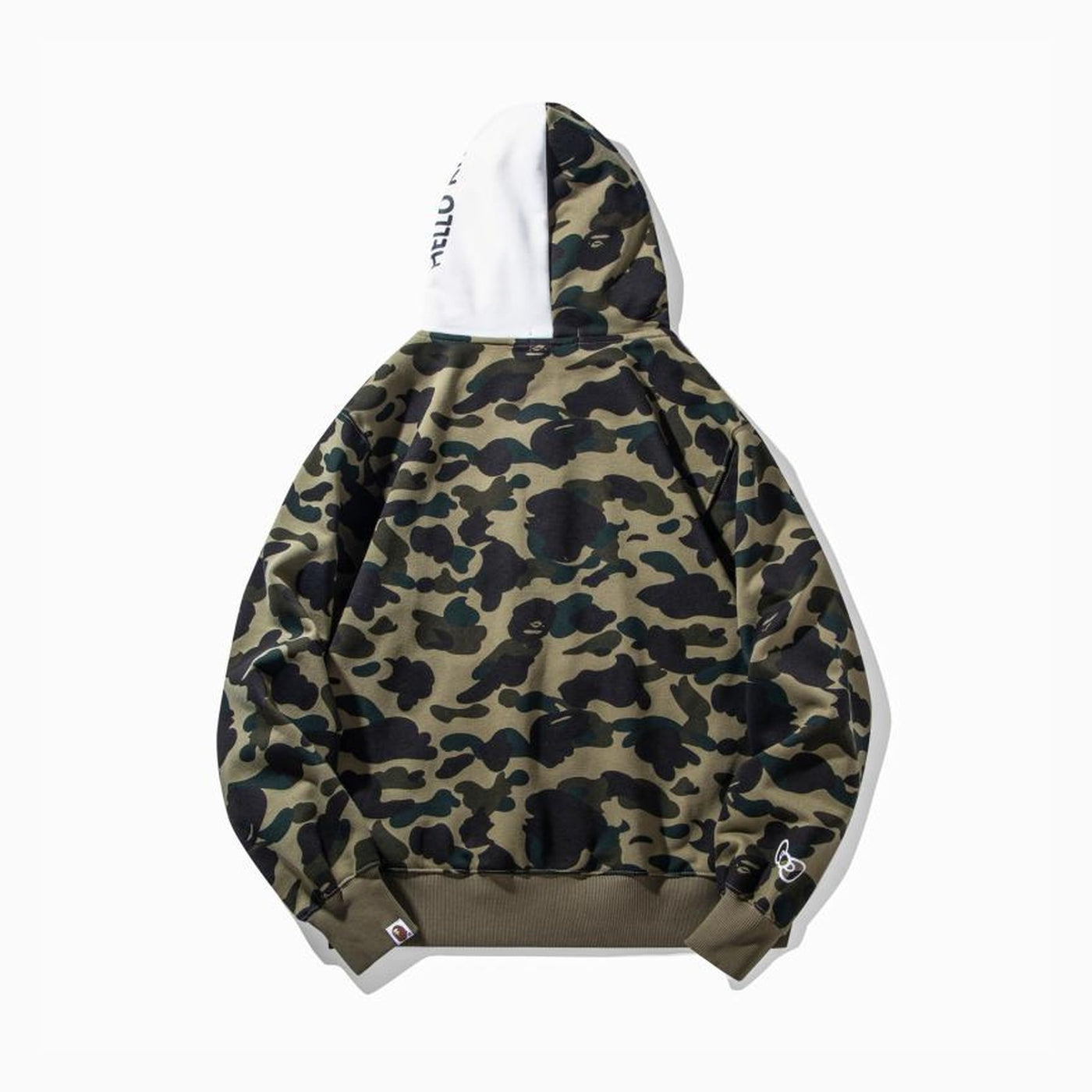 BAPE x Hello Kitty Camo Full-Zip Hoodie — #033