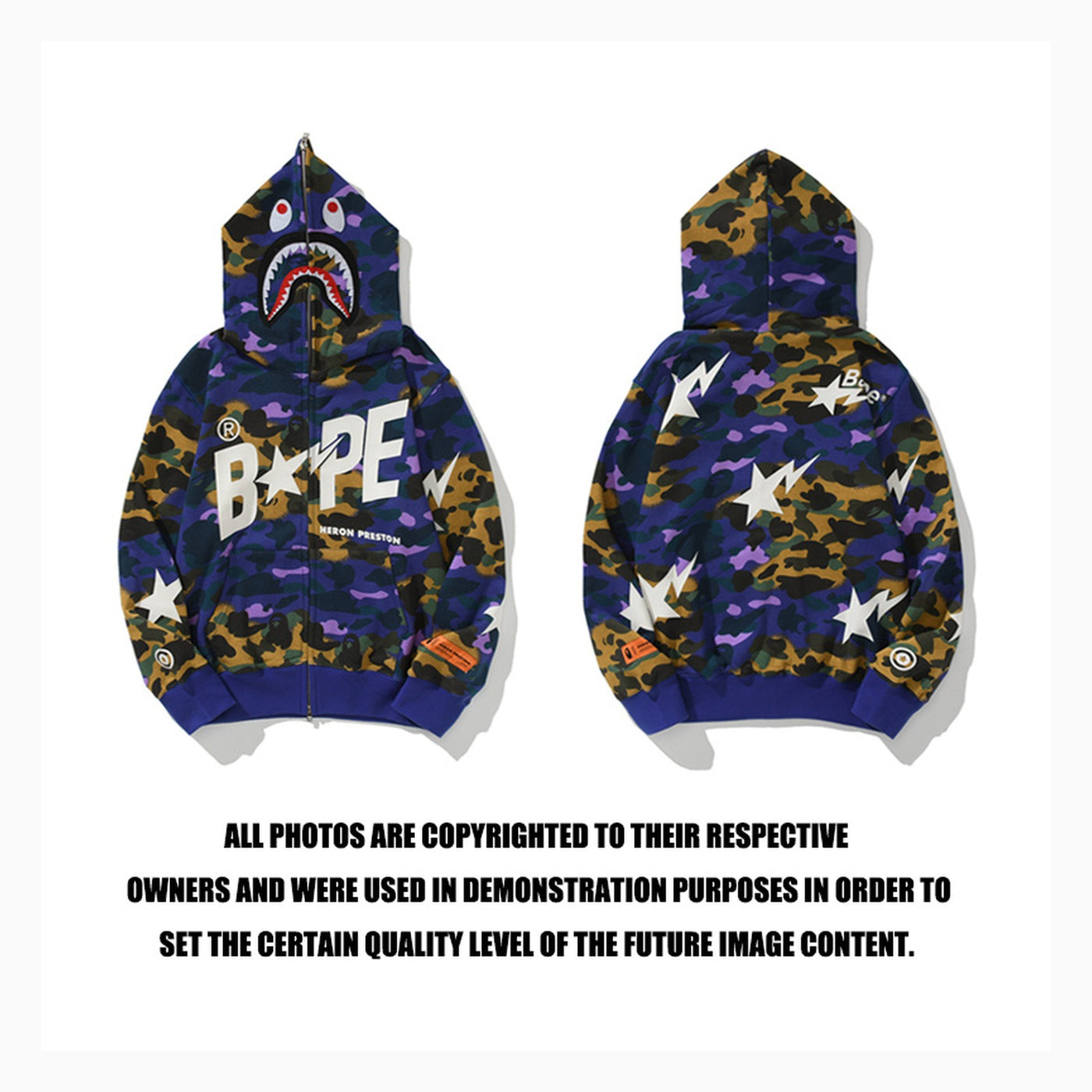 BAPE x HP Full-Zip Hoodie