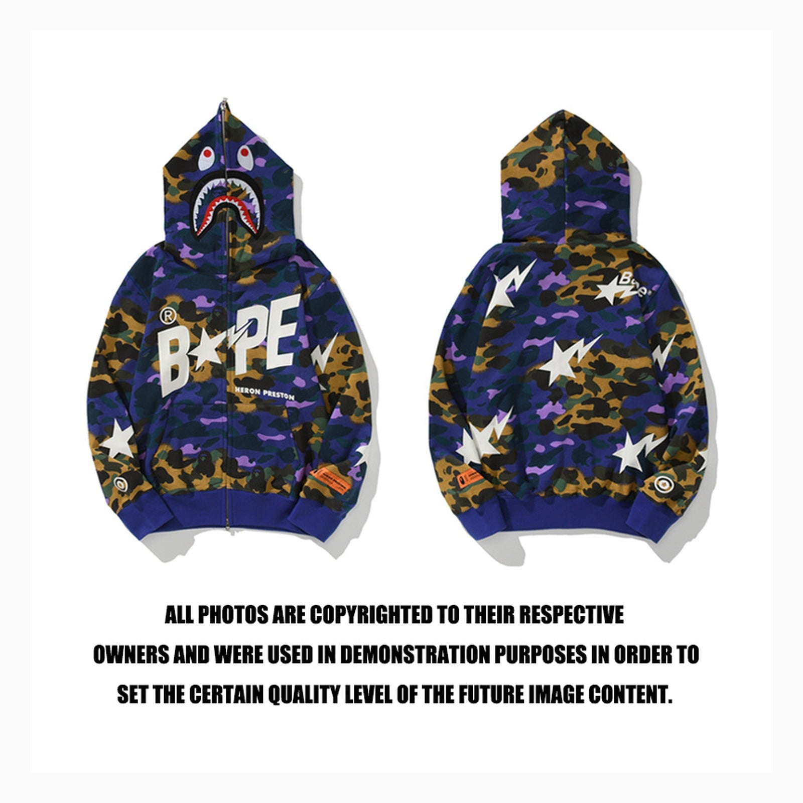 BAPE x HP Full-Zip Hoodie product image
