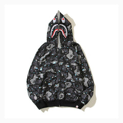 BAPE Glow-in-the-Dark Full-Zip Hoodie 560