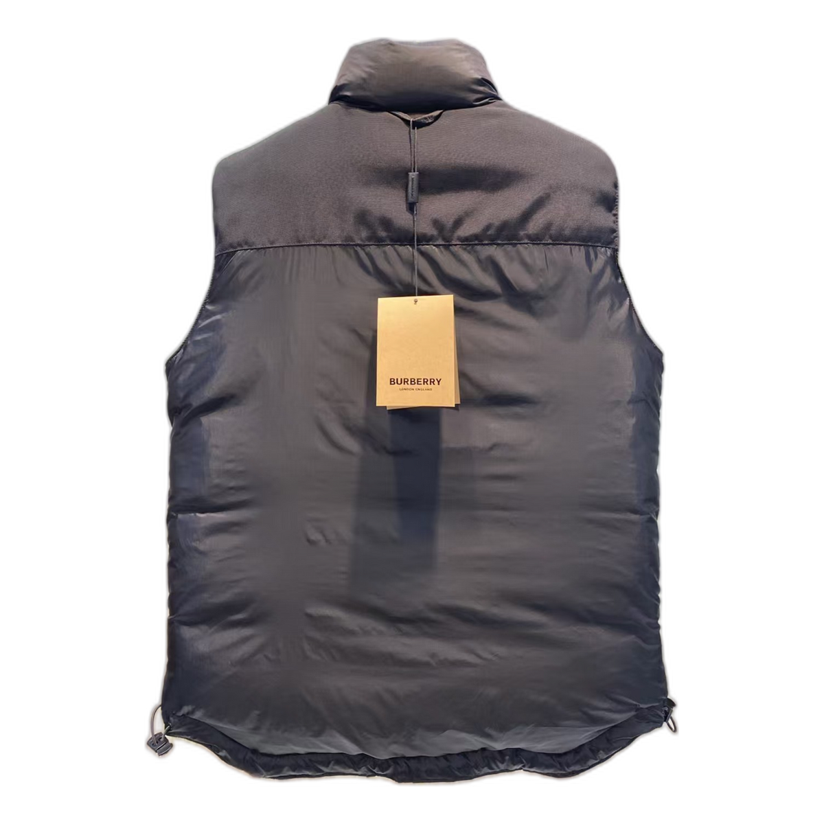 Burberry Reversible Check Puffer Vest — #034