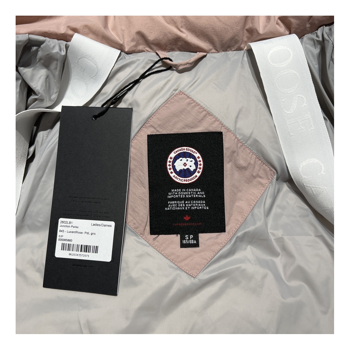 Canada Goose Junction Pastels Hooded Puffer Jacket — #054