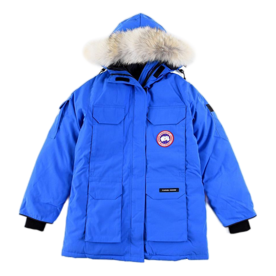 Canada Goose Women's Expedition PBI Parka — Blue — #098