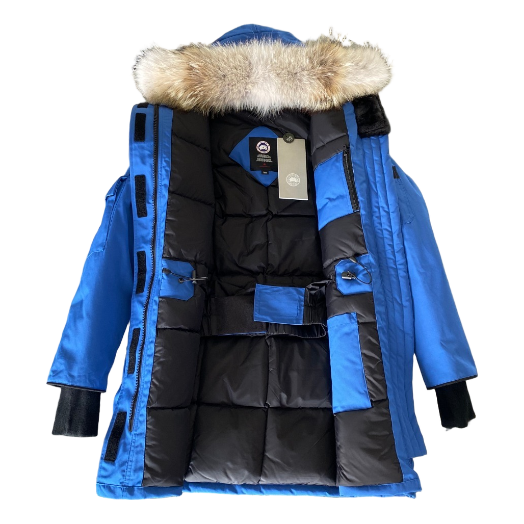 Canada Goose Women's Expedition PBI Parka — Blue — #098