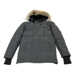 Canada Goose Fur-Trim Utility Puffer Jacket — #060