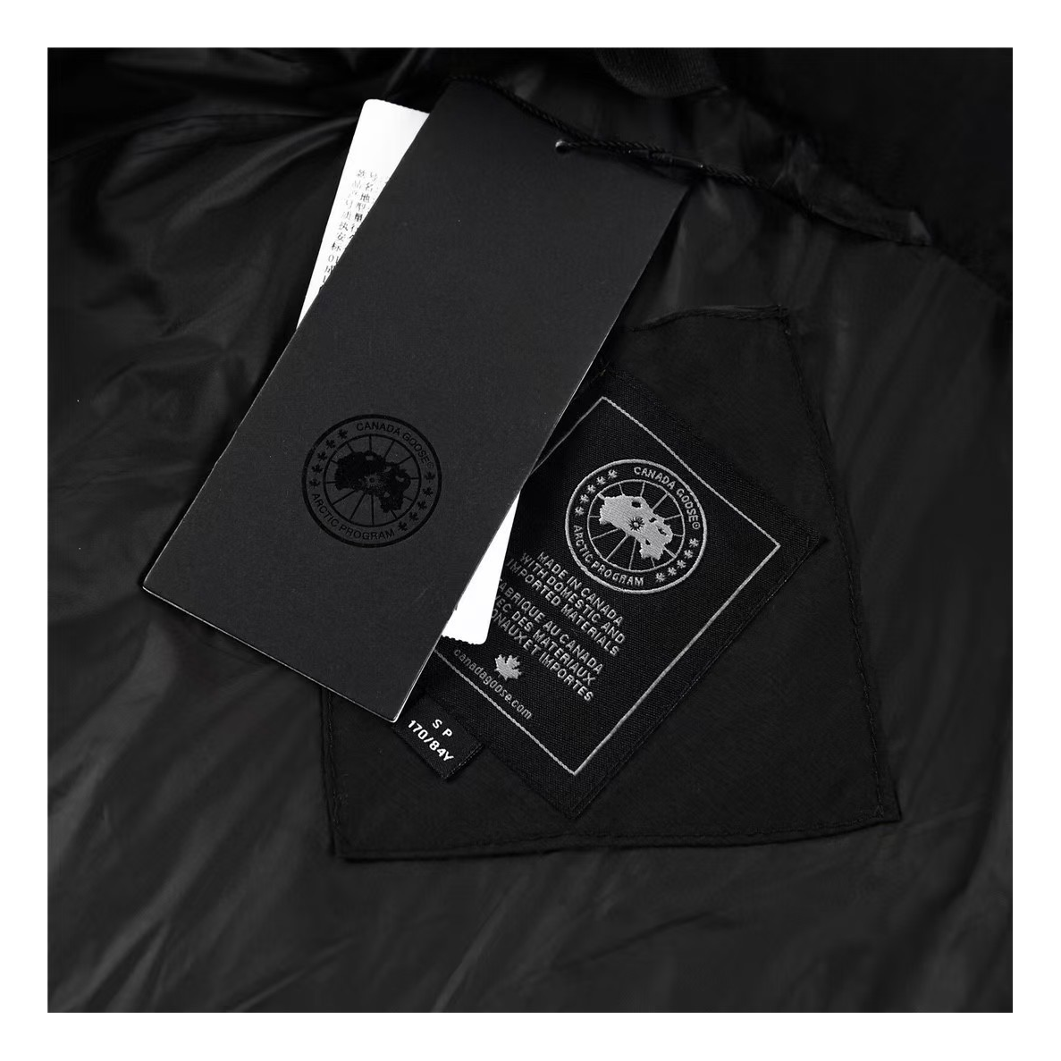 Canada Goose Junction Parka Black Label — Black — #094