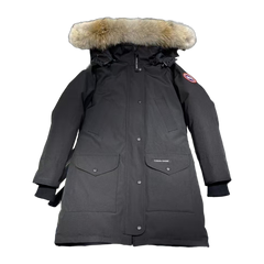 Canada Goose Hooded Puffer Jacket Style 07 — Black — #062