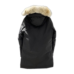 Canada Goose Men's Fur-Trim Parka Style 13 — Black — #046