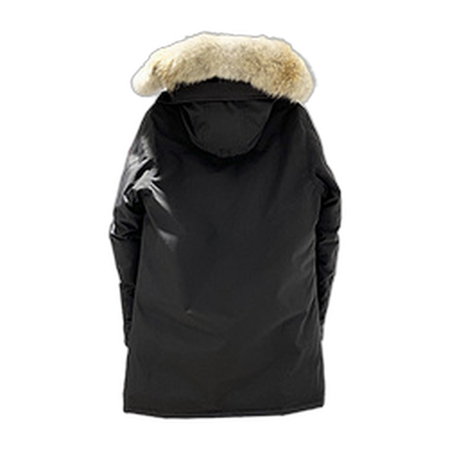 Canada Goose Men's Fur-Trim Parka Style 13 — Black — #046