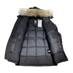 Canada Goose Men's Fur-Trim Parka Style 13 — Black — #046