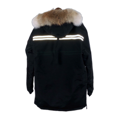 Canada Goose Hooded Puffer Jacket Style 10 — Black — #093