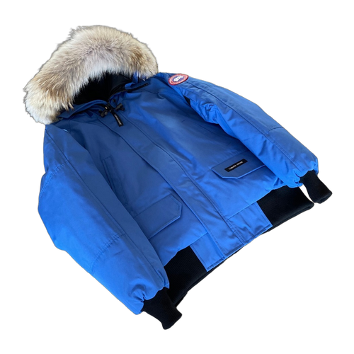 Canada Goose Blue Short Jacket Style 074 – view 1