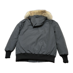 Canada Goose Hooded Puffer Jacket Style 01 — Graphite — #071