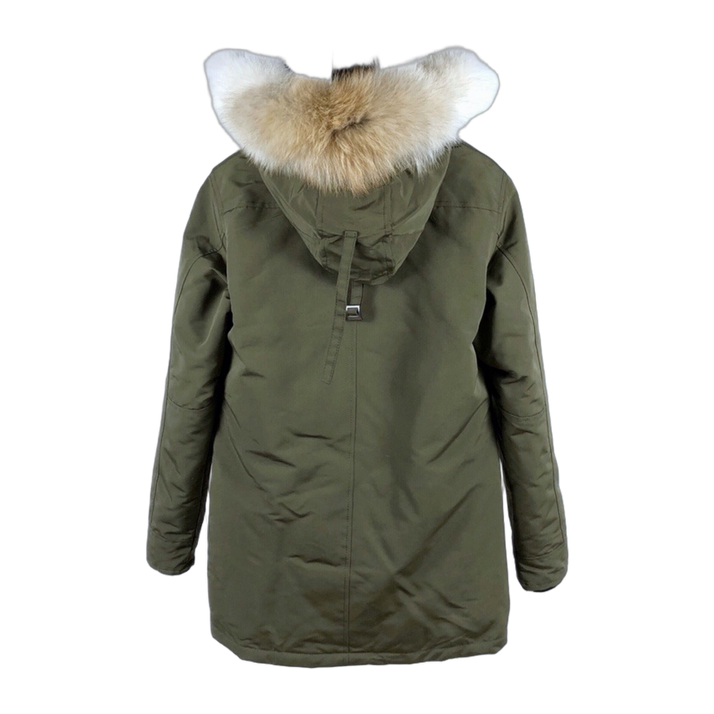 Canada Goose Military Hooded Puffer Jacket Style 06 — Military Green — #074