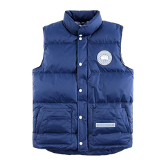 Canada Goose White Label Glacier Down Vest — Navy — #117
