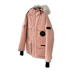 Canada Goose Hooded Puffer Jacket Style 08 — Pink — #085