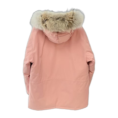 Canada Goose Hooded Puffer Jacket Style 08 — Pink — #085