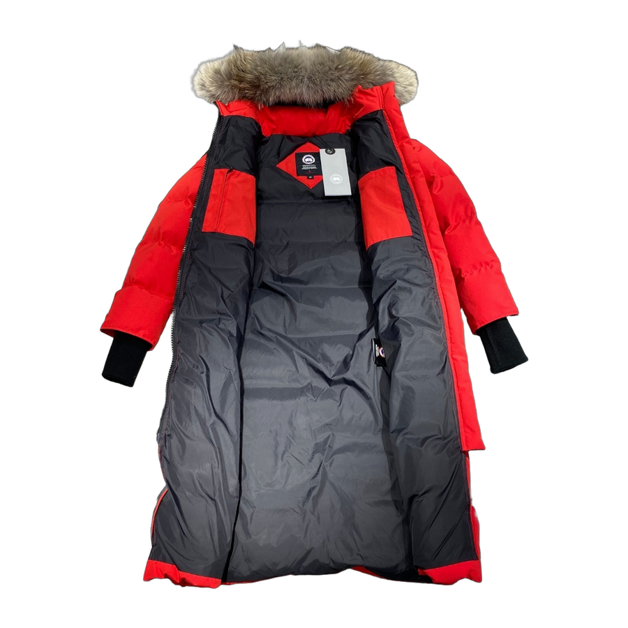 Canada Goose Mystique Parka Black Label — Red — #106
