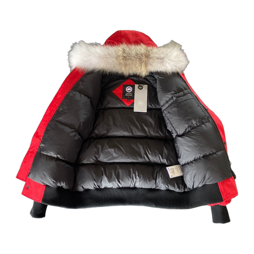 Canada Goose Red Short Jacket Style 076 – view 2
