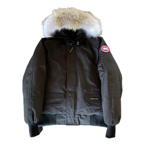 Canada Goose Black jacket — front view