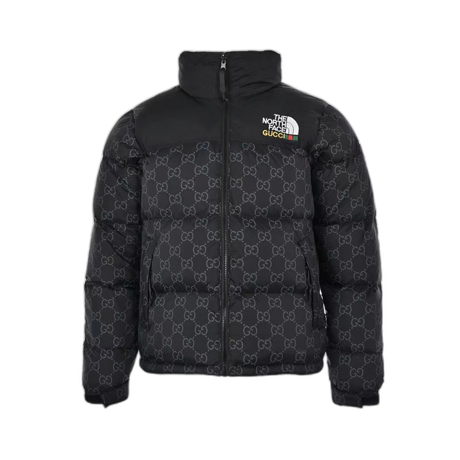 Gucci × The North Face GG-Pattern Puffer Jacket — #440