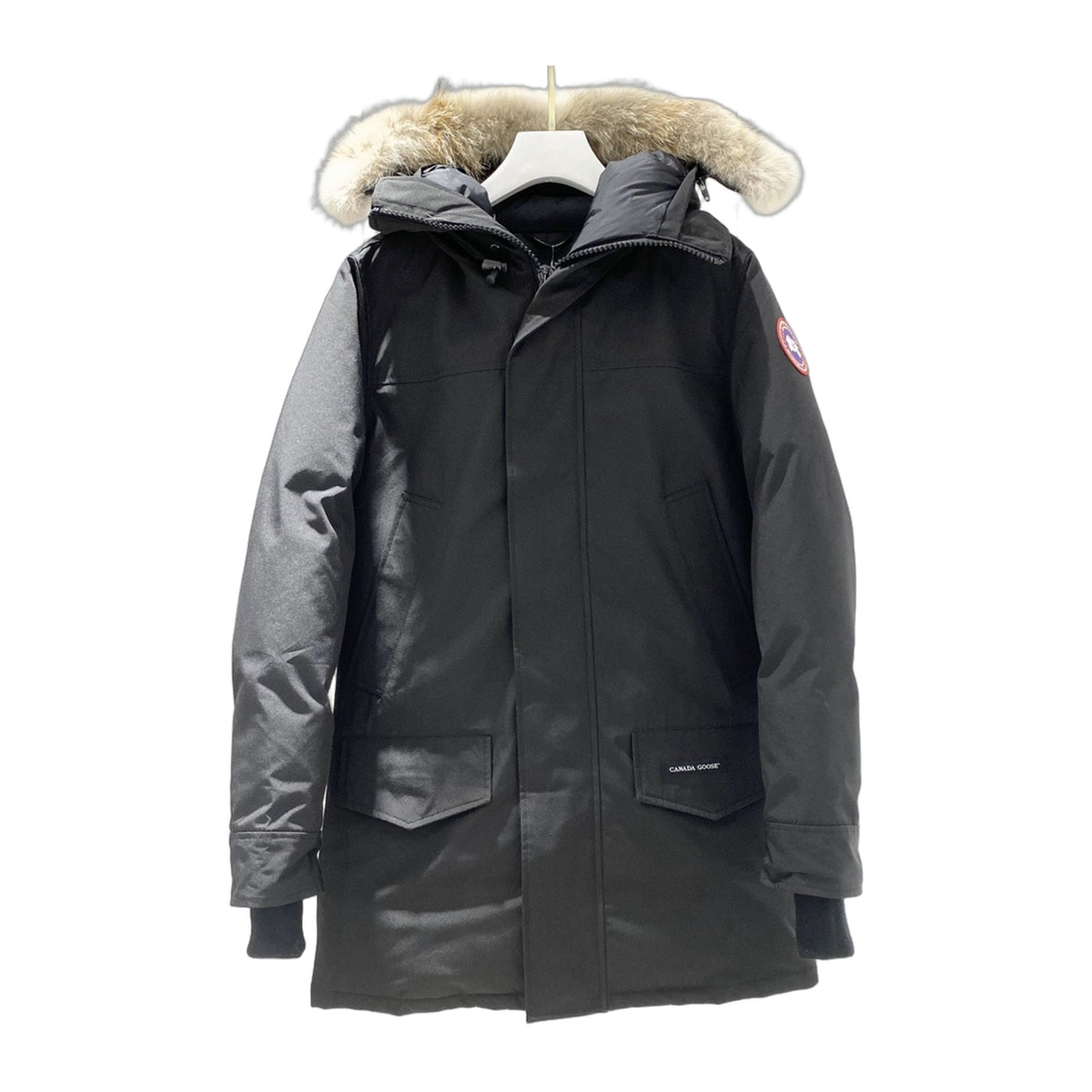 Canada Goose Men's Fur-Trim Parka Style 13 — Black — #046