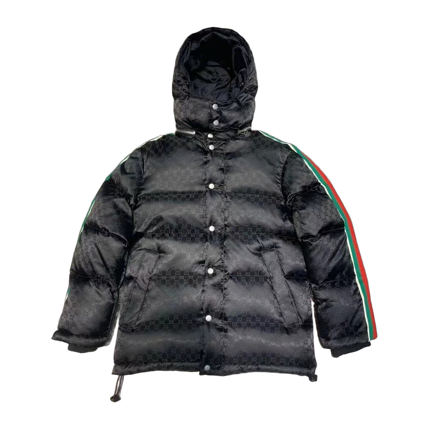 Gucci Black Hooded Jacket — Black — #123
