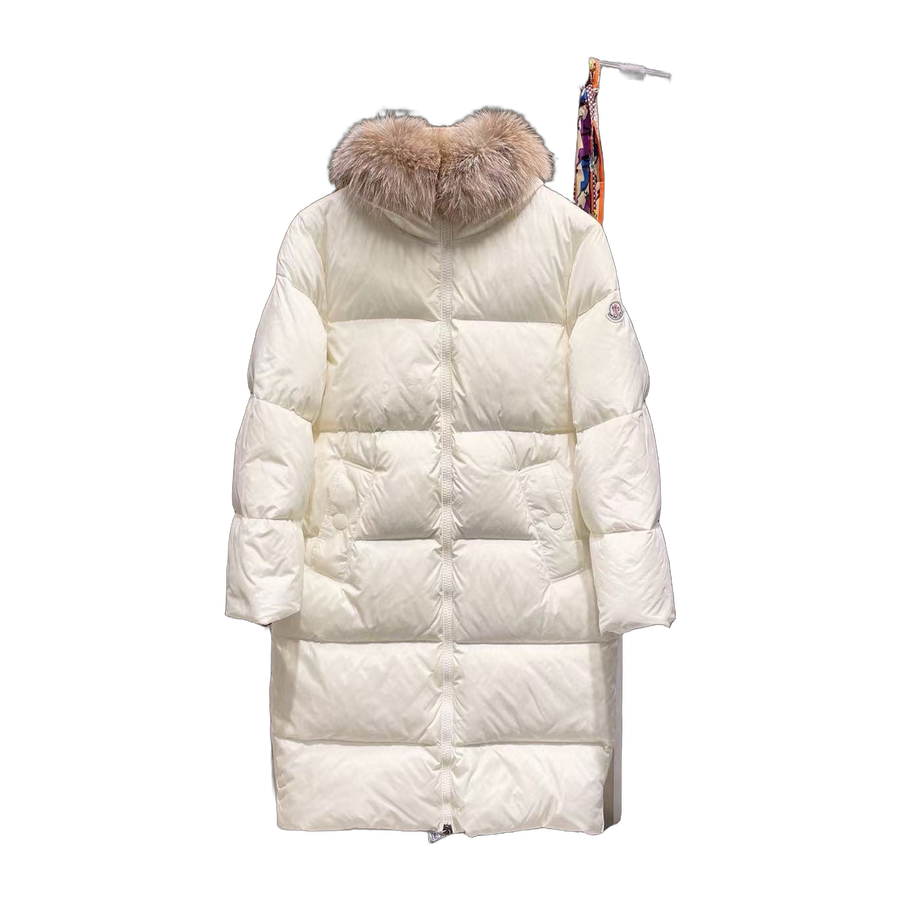 Moncler Marrionnier Long Down Jacket — #178
