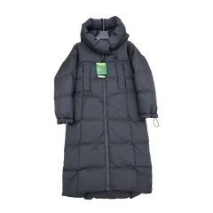 New Balance Unisex Long Down Coat — Black — #347