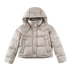 Lululemon Wunder Puff 600-Down-Fill Jacket — Linen Grey — #138