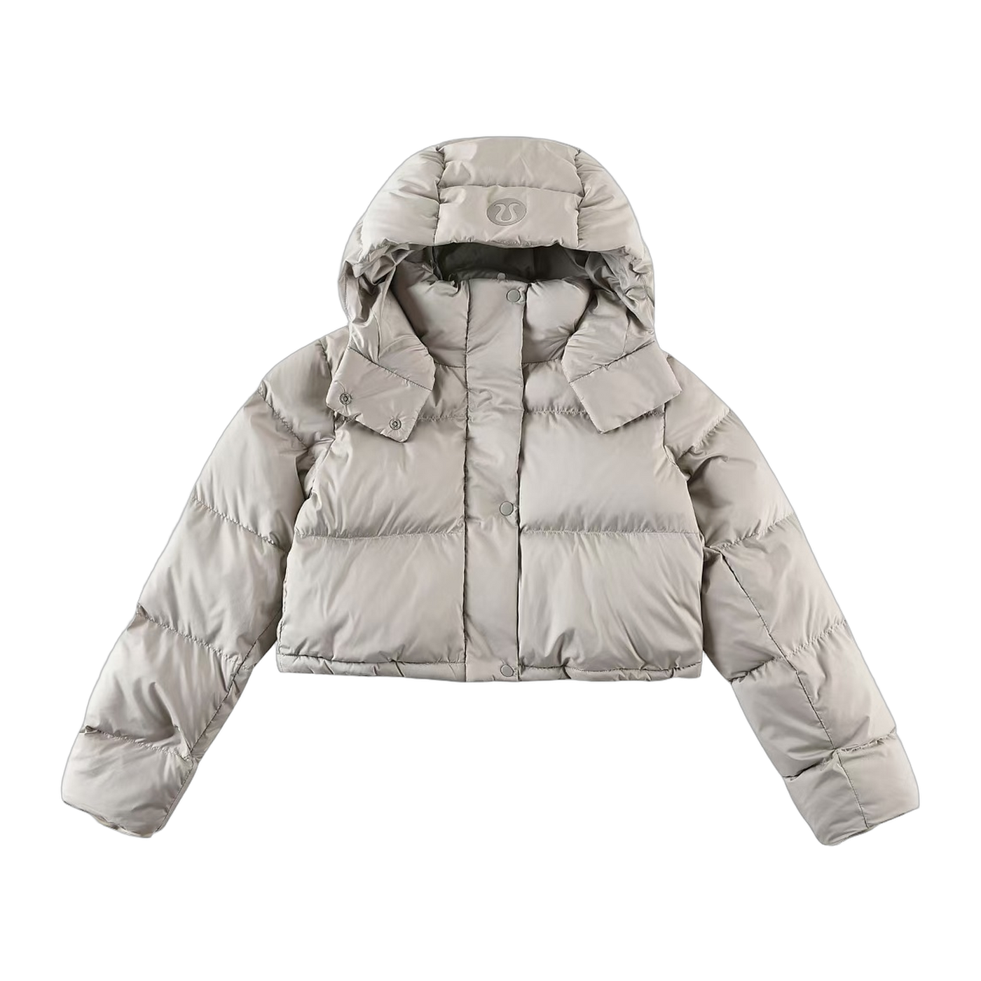 Lululemon Wunder Puff 600-Down-Fill Jacket — Linen Grey — #144