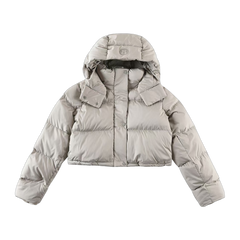 Lululemon Wunder Puff 600-Down-Fill Jacket — Linen Grey — #144