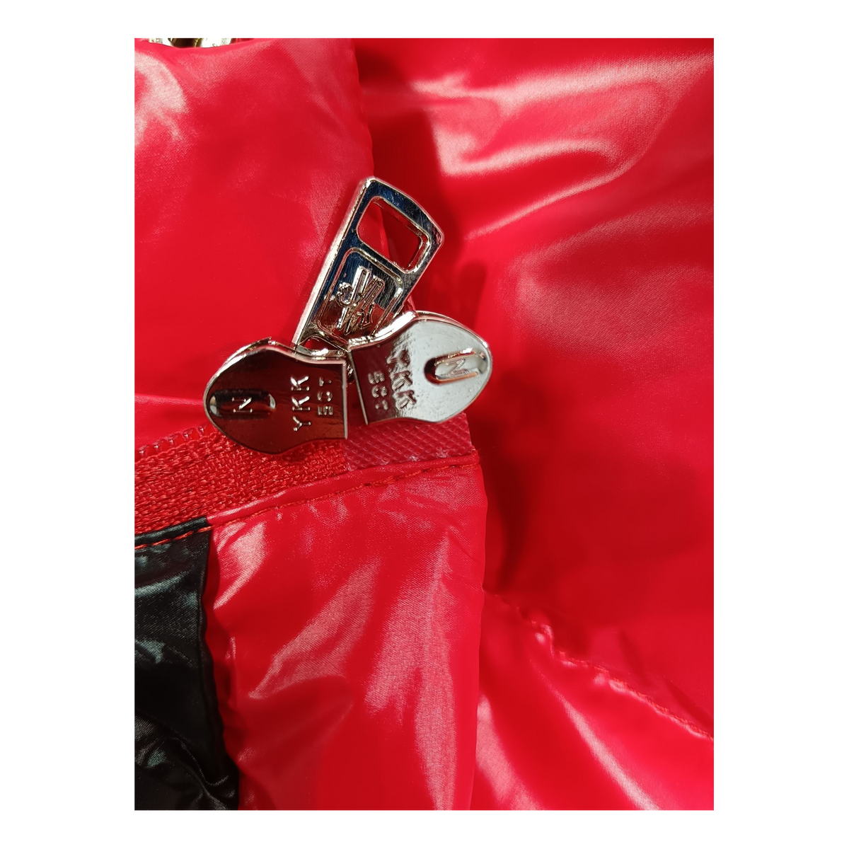 Moncler Glossy Hooded Long Puffer Jacket — #191