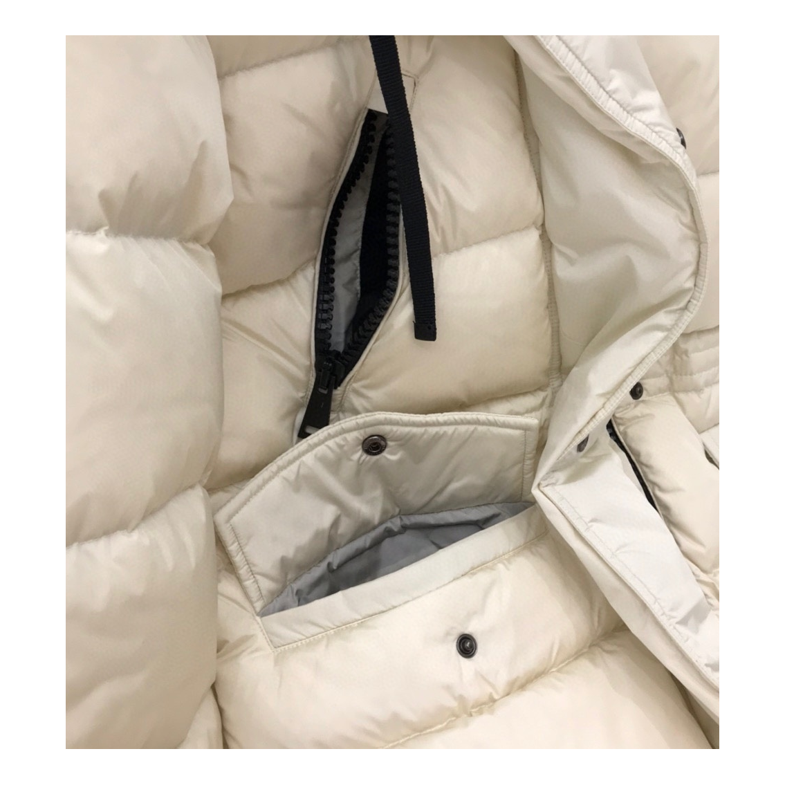 Moncler Aphroti Fur-Trim Hooded Long Puffer Jacket — #172
