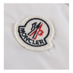 Moncler Striped-Sleeve Hooded Puffer Jacket — #246