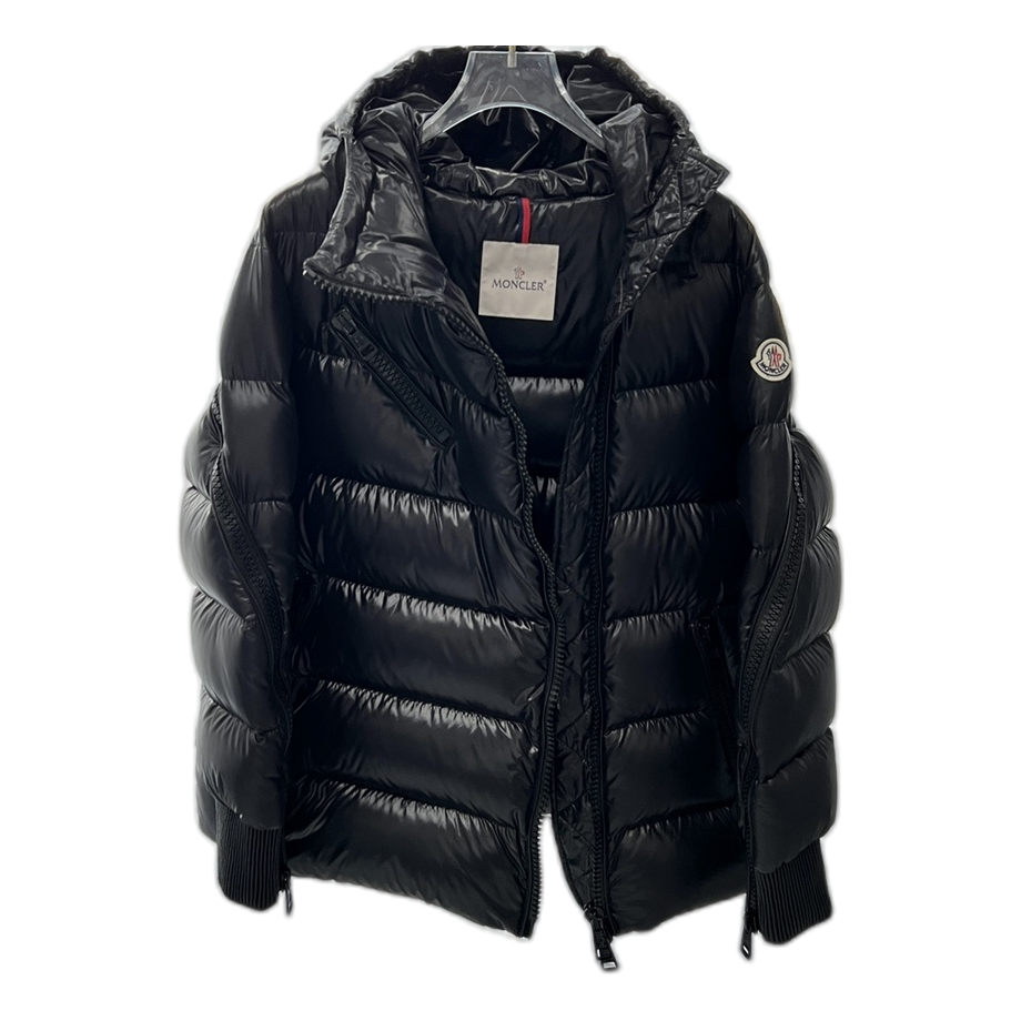 Moncler Liriope Asymmetric-Zip Hooded Puffer Jacket — #291