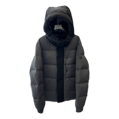 Moncler Contrast-Hood Puffer Jacket — #180
