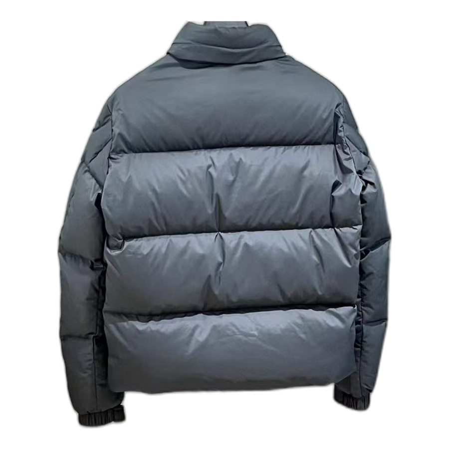 Moncler Stand-Collar Puffer Jacket — Black — #249