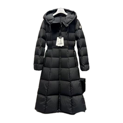 Moncler Fitted Hooded Down Jacket — Black — #220